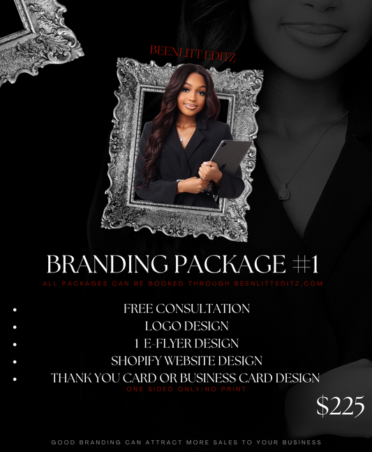 Branding Package #1: Shopify Website