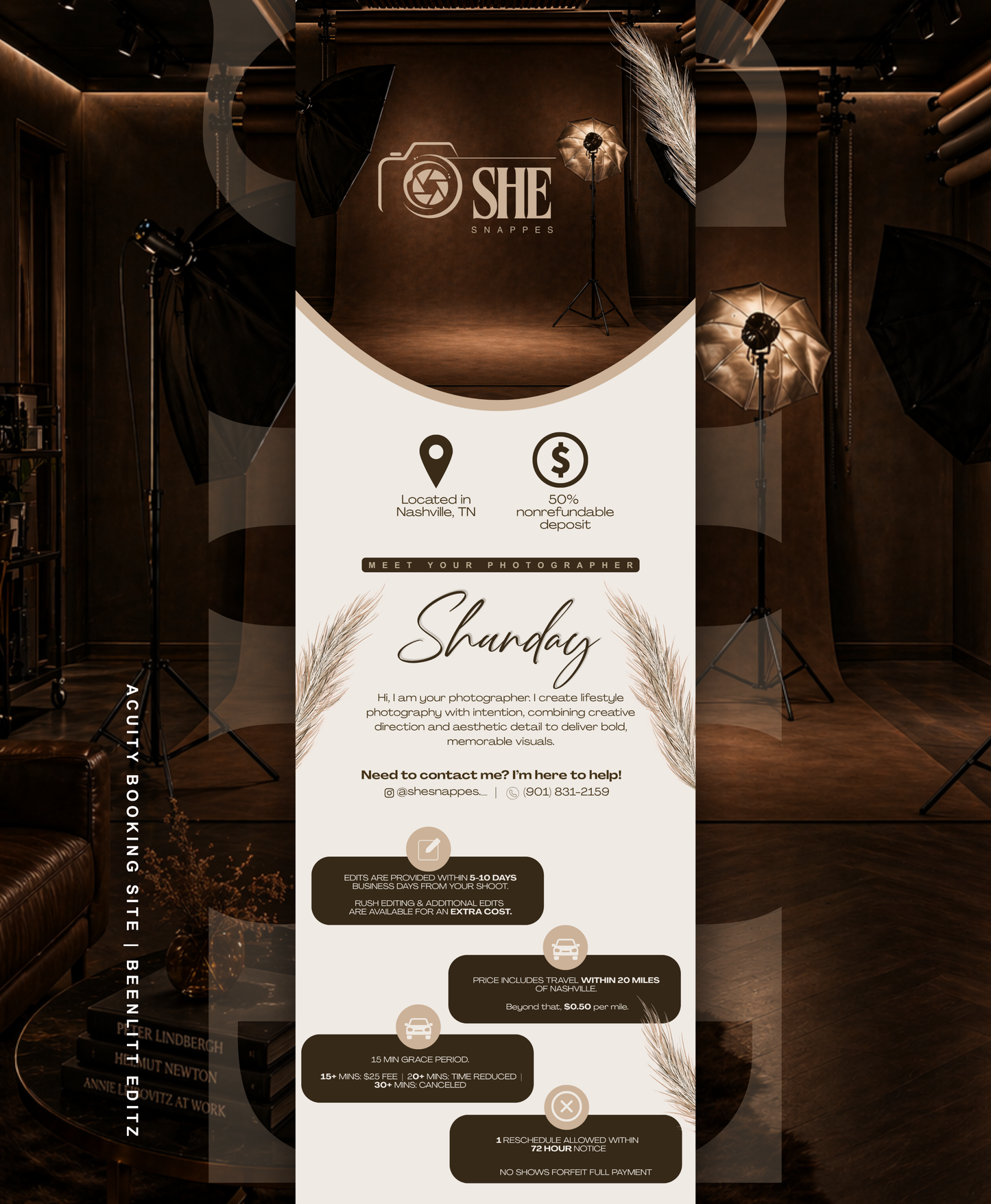 Acuity Booking Site