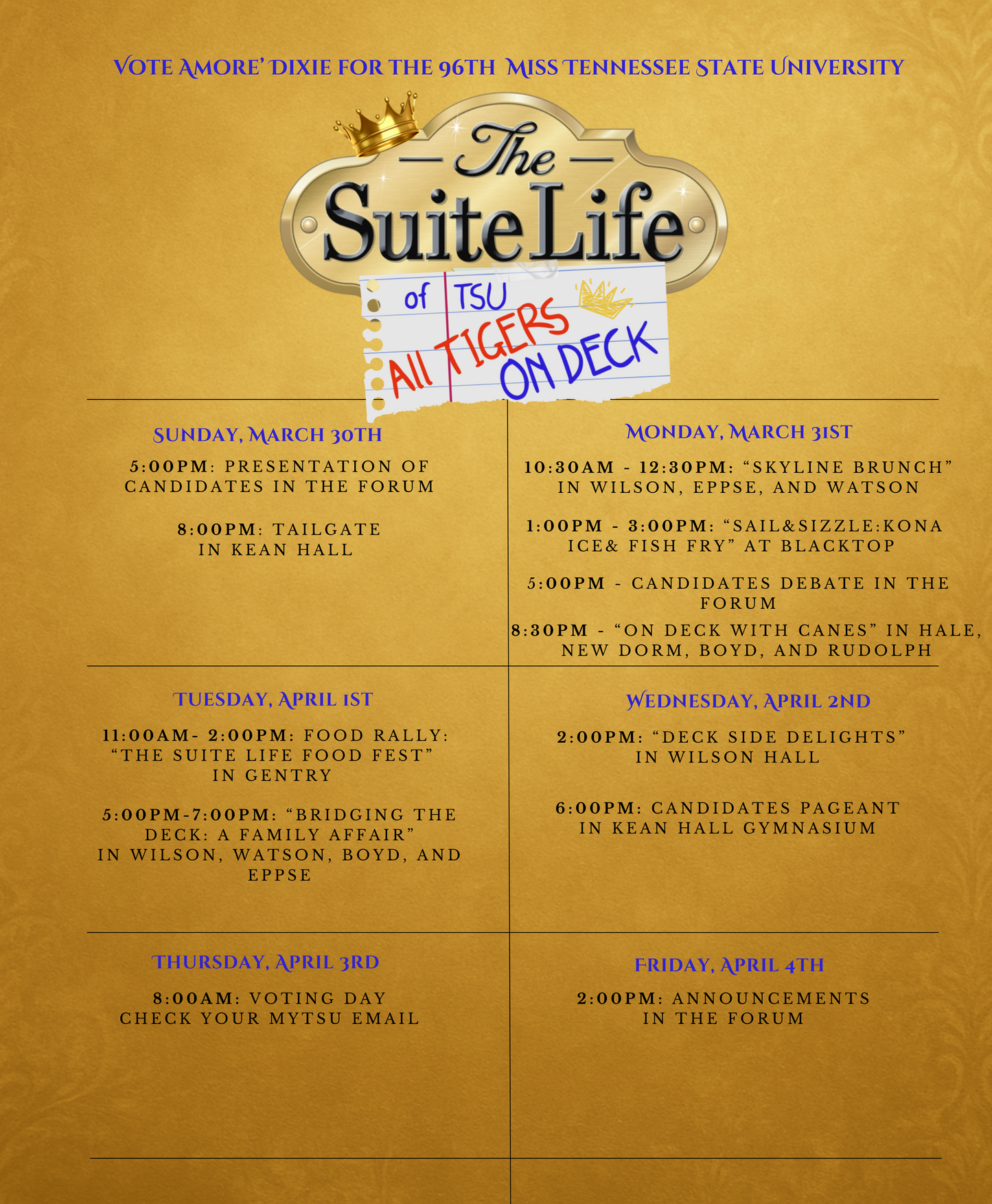 Student Campaign FULL Packages